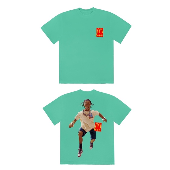 Travis Scott x McDonald's Action Figure Series T-Shirt Green #3