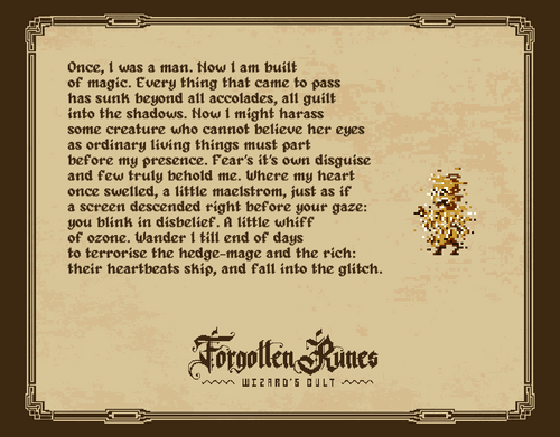 A Poem for Glitch Poltergeist is here... #474