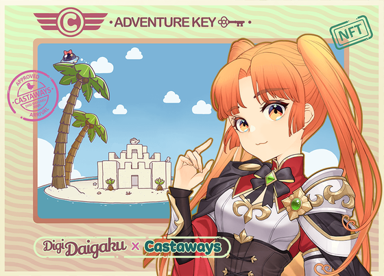 DigiDaigaku Genesis Adventure Key Castaways #827 - Prisha