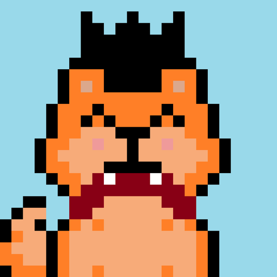 Pixelated Shiba Inu #2605