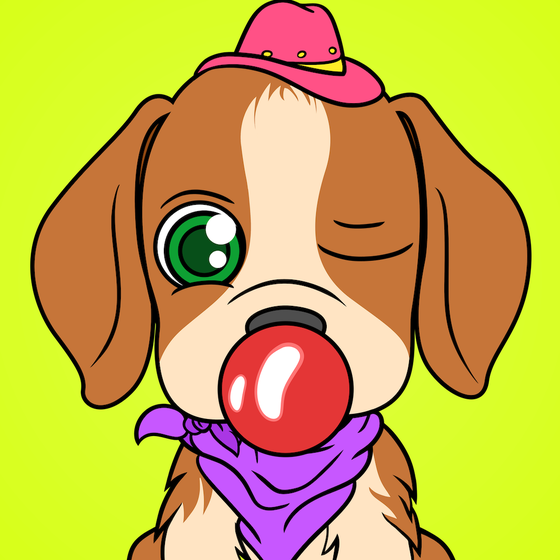 Bubblegum Puppy #8929