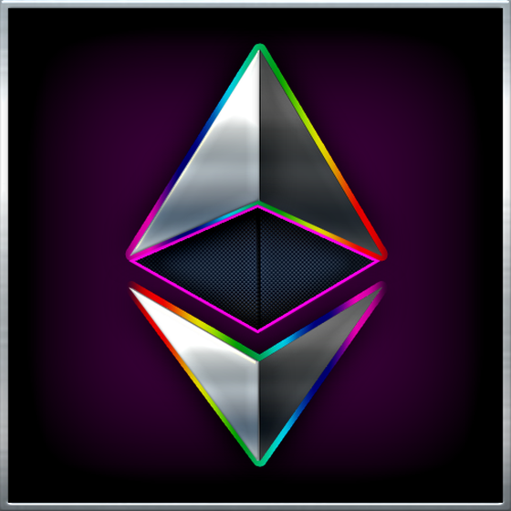 Ethereum Matrix Pink