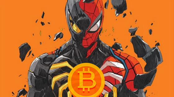 Spider Man Bitcoin