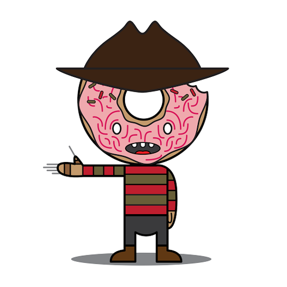 Freddy Krueger “DONUT HEADS" - #33