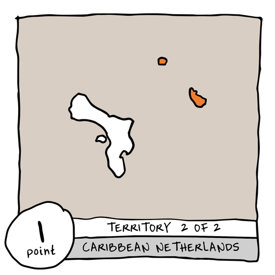 Territory 2/2 - Caribbean Netherlands (Islands)