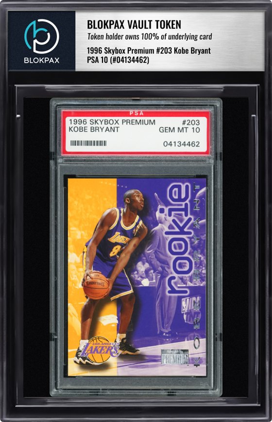 1996 Skybox Premium Kobe Bryant #10 - PSA 10 (Cert: 4134462)