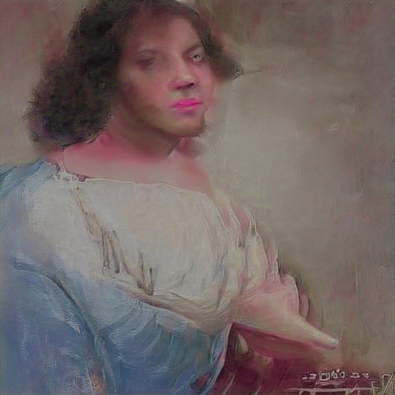 portrait of a transgender