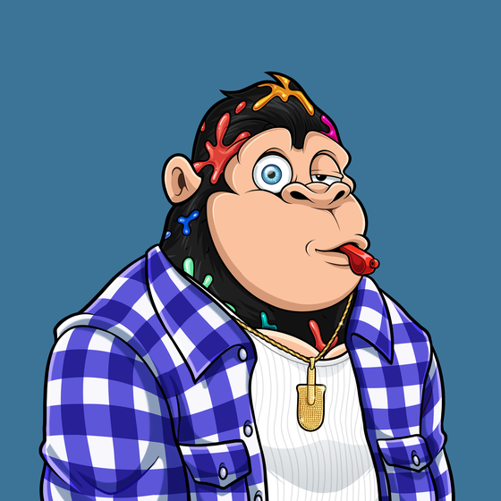 Smokin' Gorilla #3195