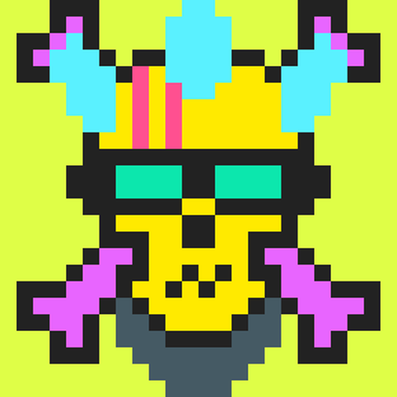 Cyber CryptoSkull #2994