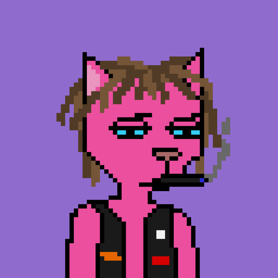 Pixel Cat Gang #323