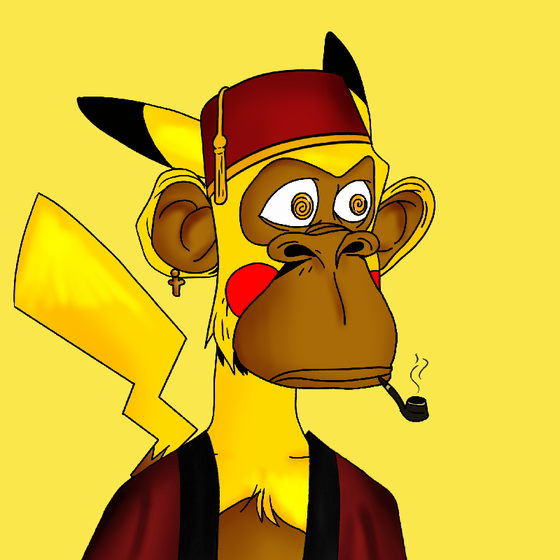 Pikachu Ape Yacht Club #1