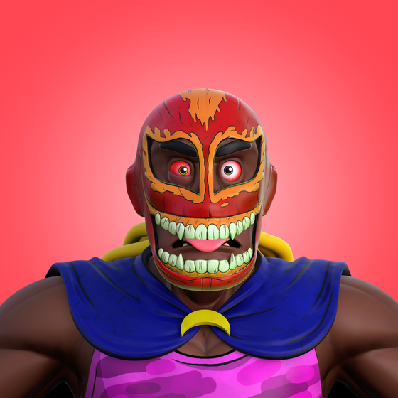 Lucha 3D Knockout #43