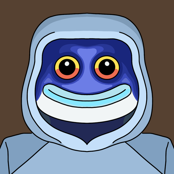 |Hedz| Blue Frogface