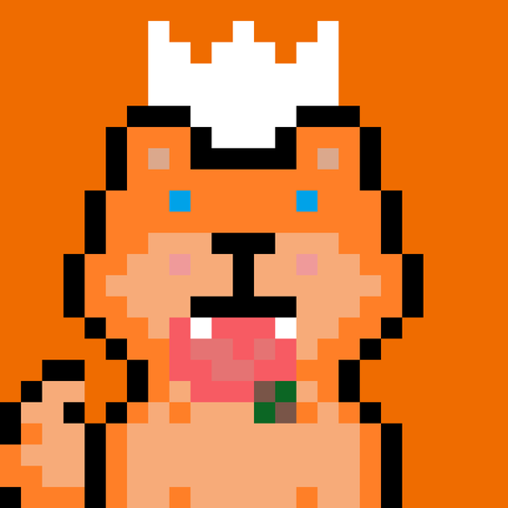 Pixelated Shiba Inu #3316