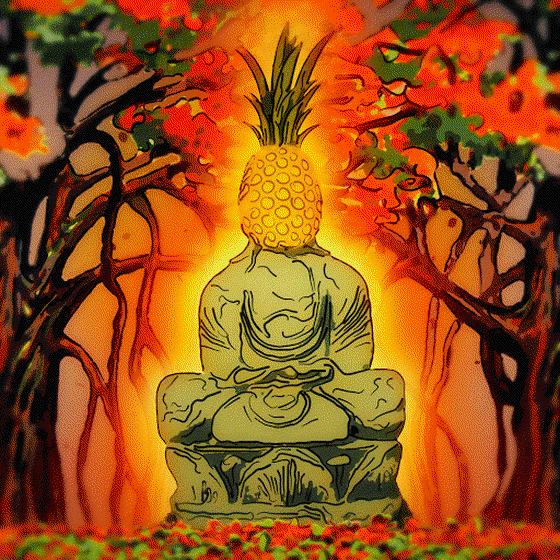 Pineapple Buddha