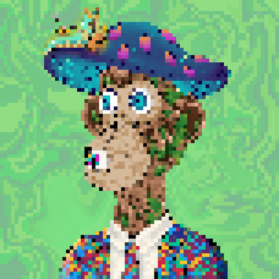 Trippin' Pixel Ape #111