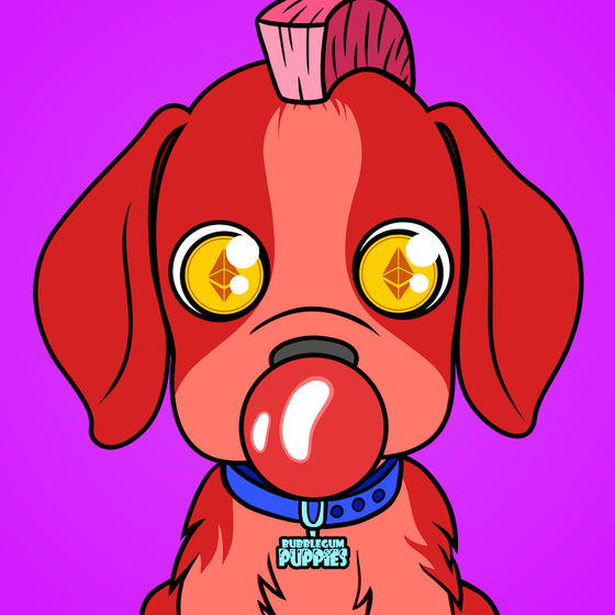 Bubblegum Puppy #8922