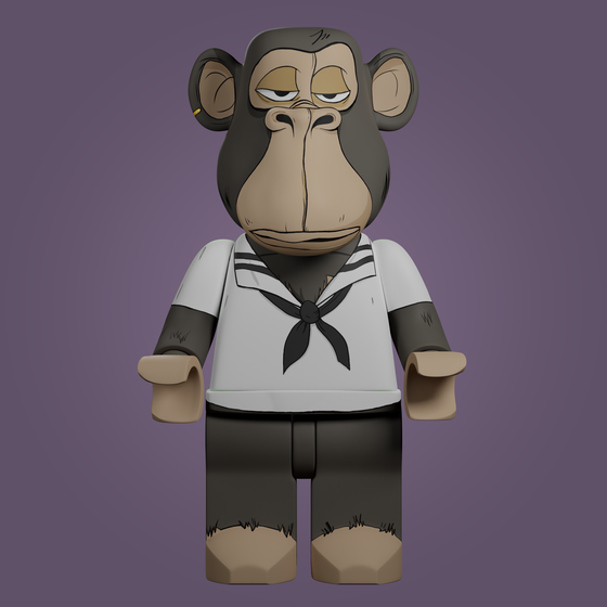 Bor3D Ape Yacht Club #133