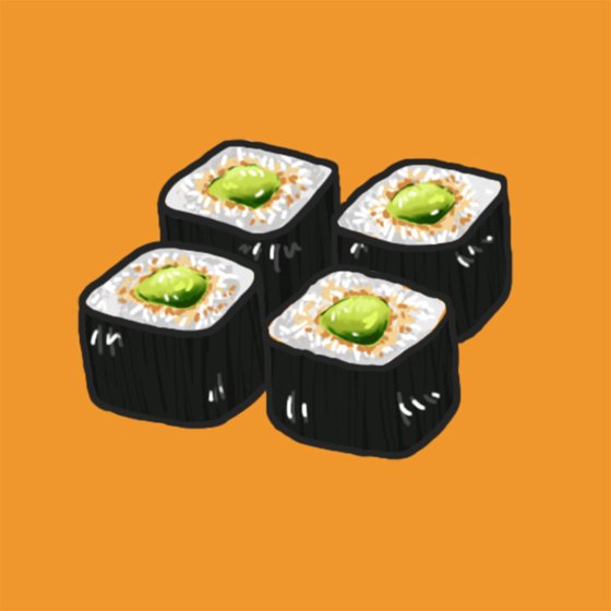 青瓜壽司卷 Cucumber Sushi Roll