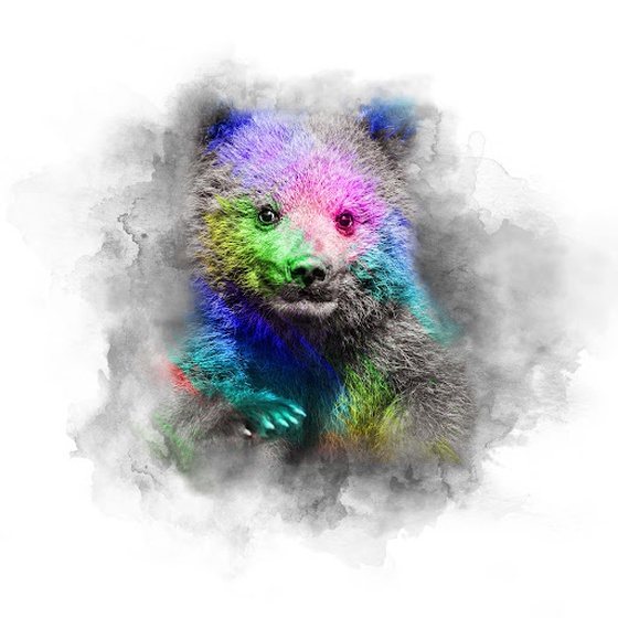 PSYCHEDELIC BABY - BEAR