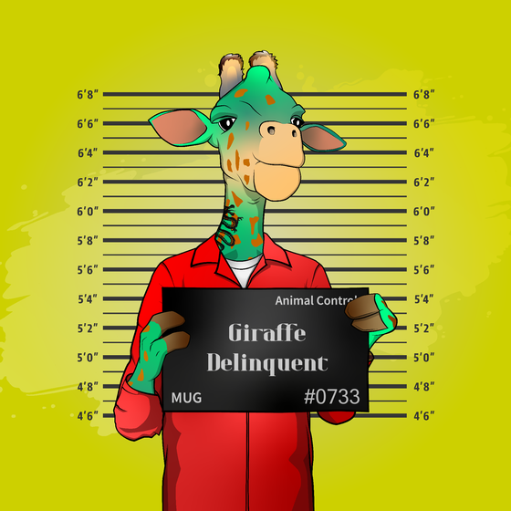 Delinquent Giraffes #0733