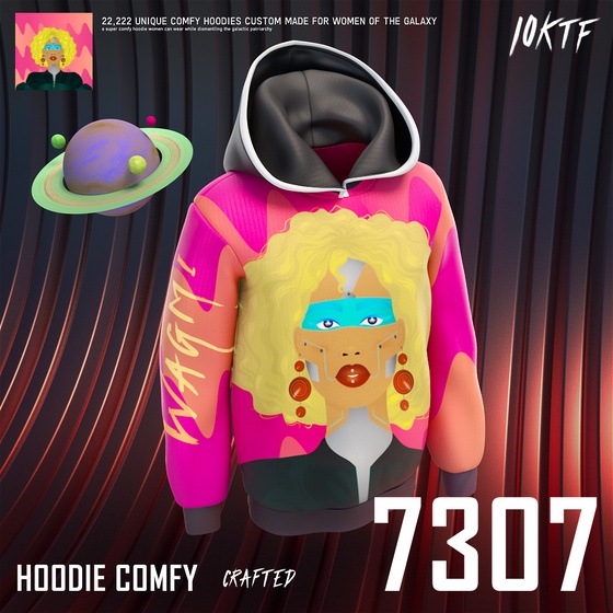 Galaxy Comfy Hoodie #7307