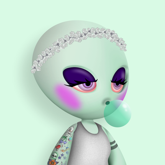 Alien Girl 1394