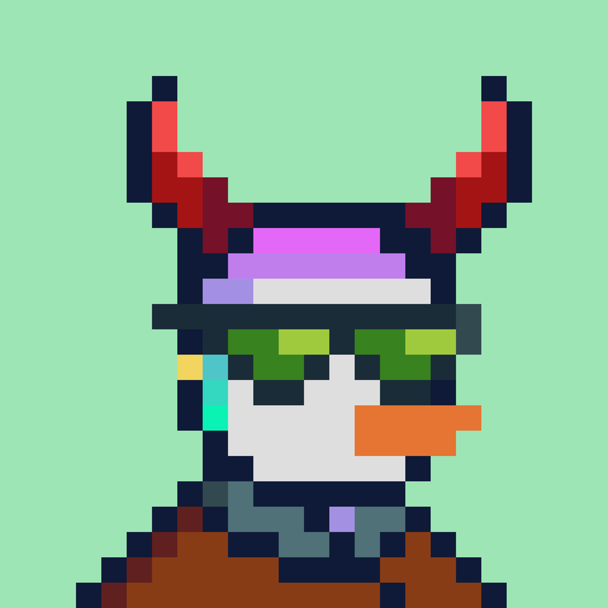 8bit Penguin Chad #90