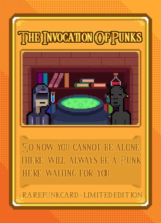 RAREPUNKCARD - The Invocation Of Punks