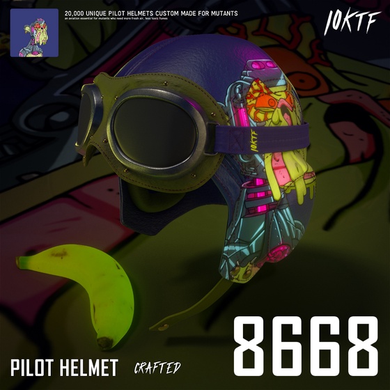 Mutant Pilot Helmet #8668