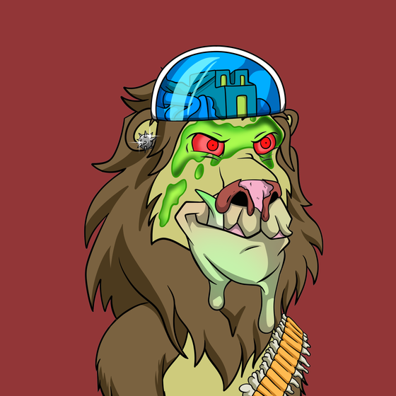 Lazy Mutant Lion #272