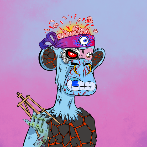 Zombie Ape Artist #433