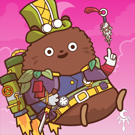 Hamsters #4675 (Moonlight Clan Unique)