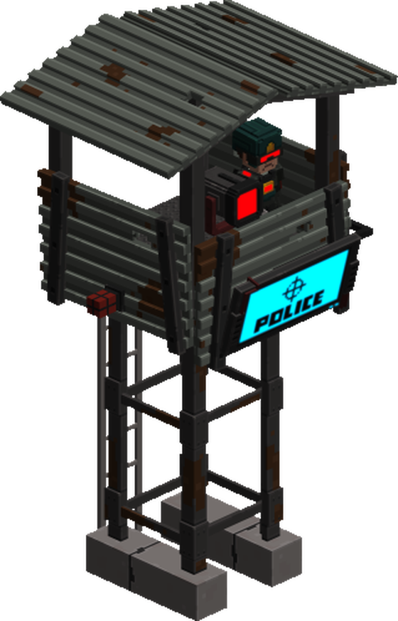 Guard tower  - CF Cyberpunk