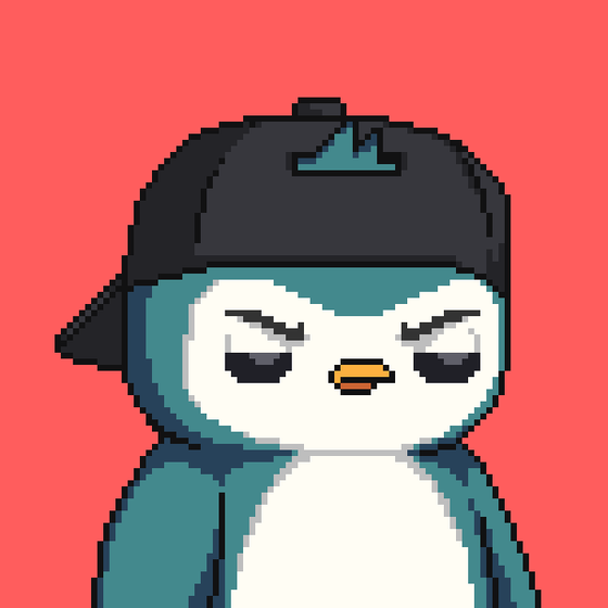 Pudgy Peaceful Penguin #1727