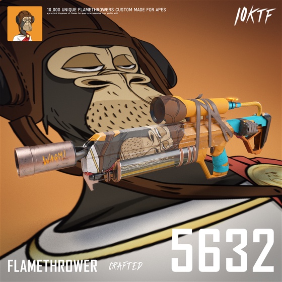 Ape Flamethrower #5632