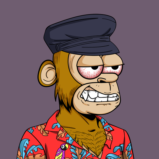 Simp Ape Yacht Club #4955