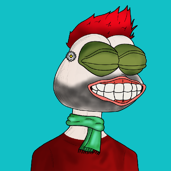Super Rare Pepe #7864