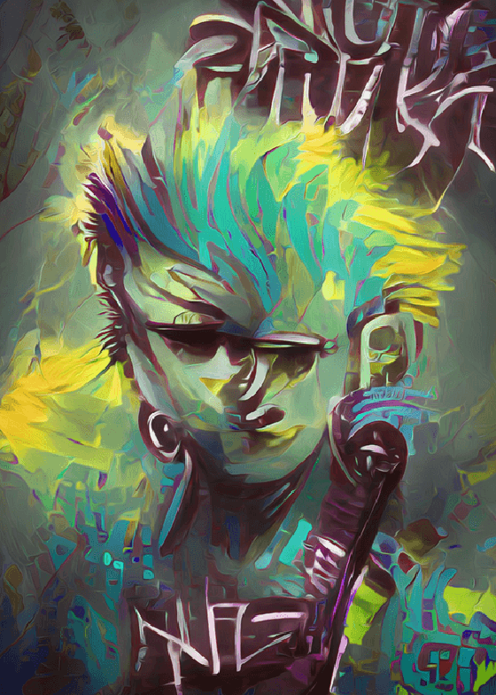 Scribbled Punk #29