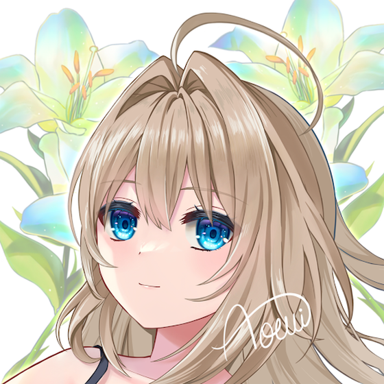 Blue Lily Icon - Rei -