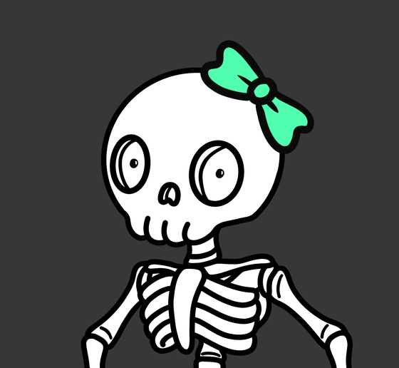 Cute Skullz #506