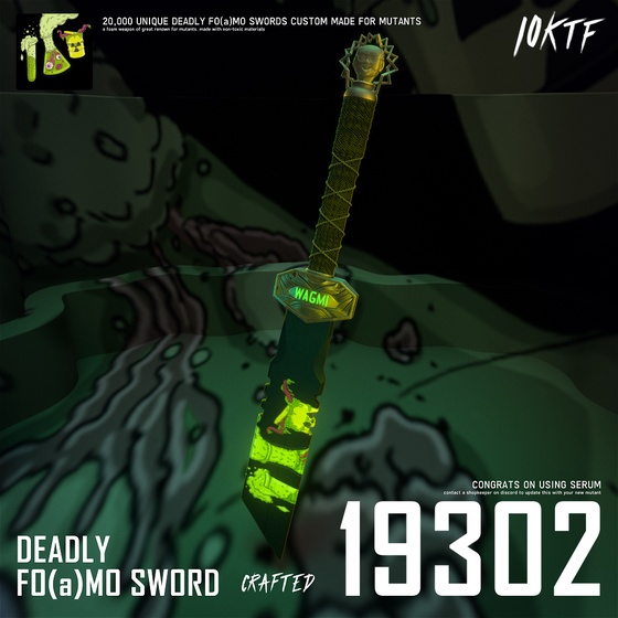 Mutant Deadly FO(a)MO Sword #19302