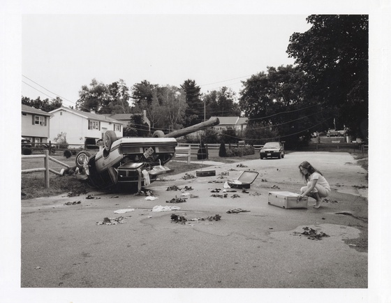 Dream House, 2002, [Agnes Bruckner] 8 x 10 Black and White Polaroid Study [No. 1]