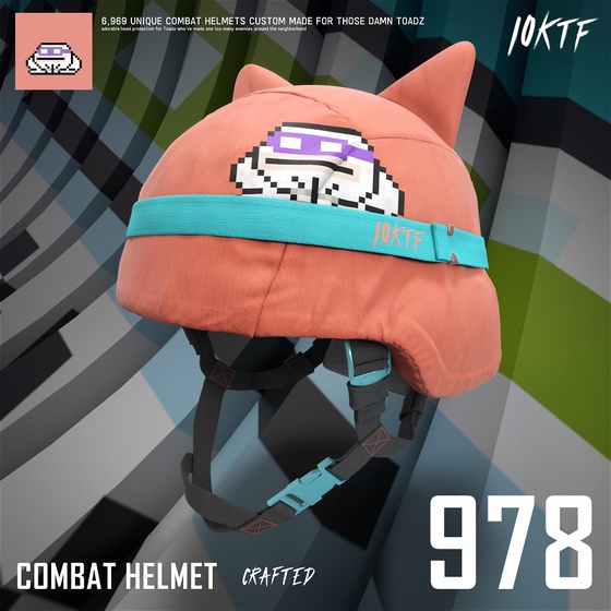 Toadz Combat Helmet #978