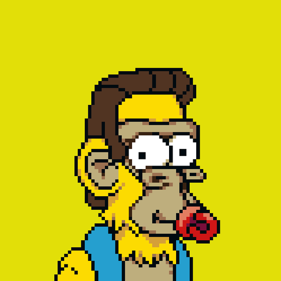 Pixel Simp Ape YC #7118
