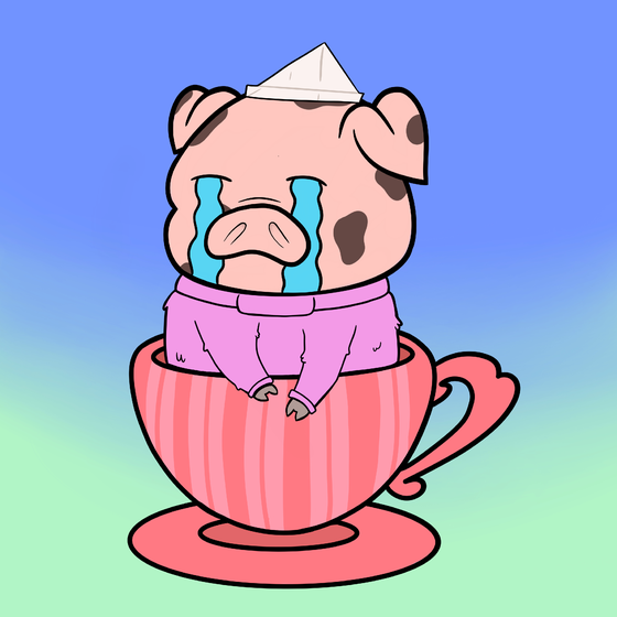 Lucky Teacup Piggy Club #2114