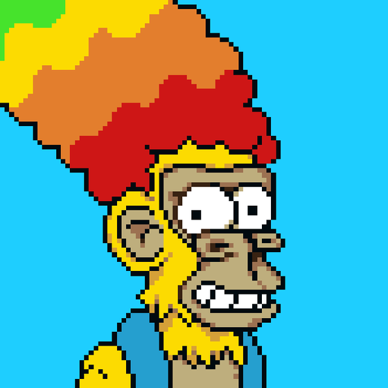 Pixel Simp Ape YC #5286