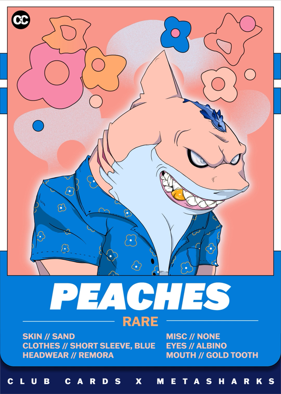 Club Cards: MetaSharks #95