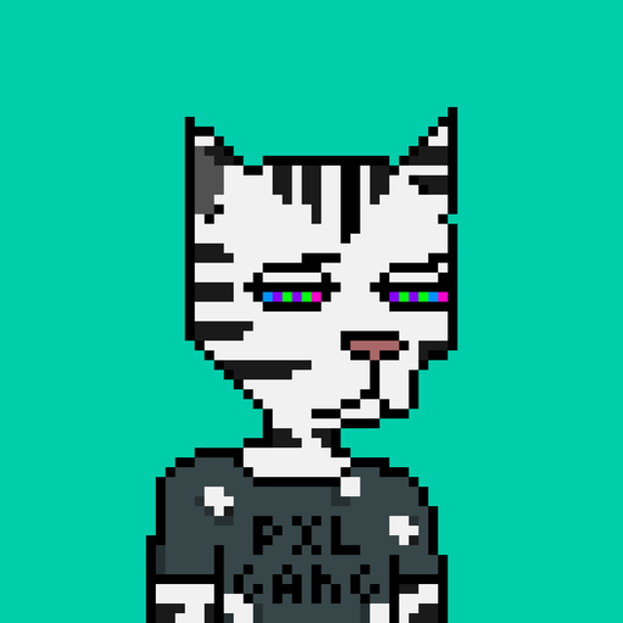 Pixel Cat Gang #581