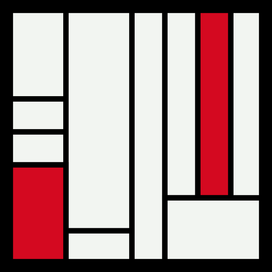 Red & White Rectangles